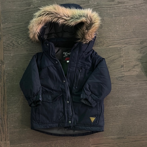 Zara Other - Zara boys winter coat down blue size 18-24m